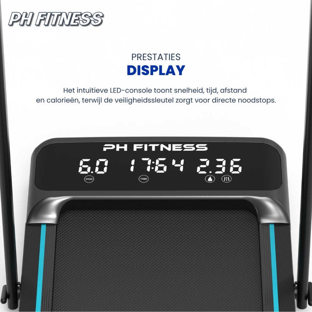 PH Fitness LB-600 Loopband - Treadmill 10 km/u, Ophalen, Nieuw, Overige typen