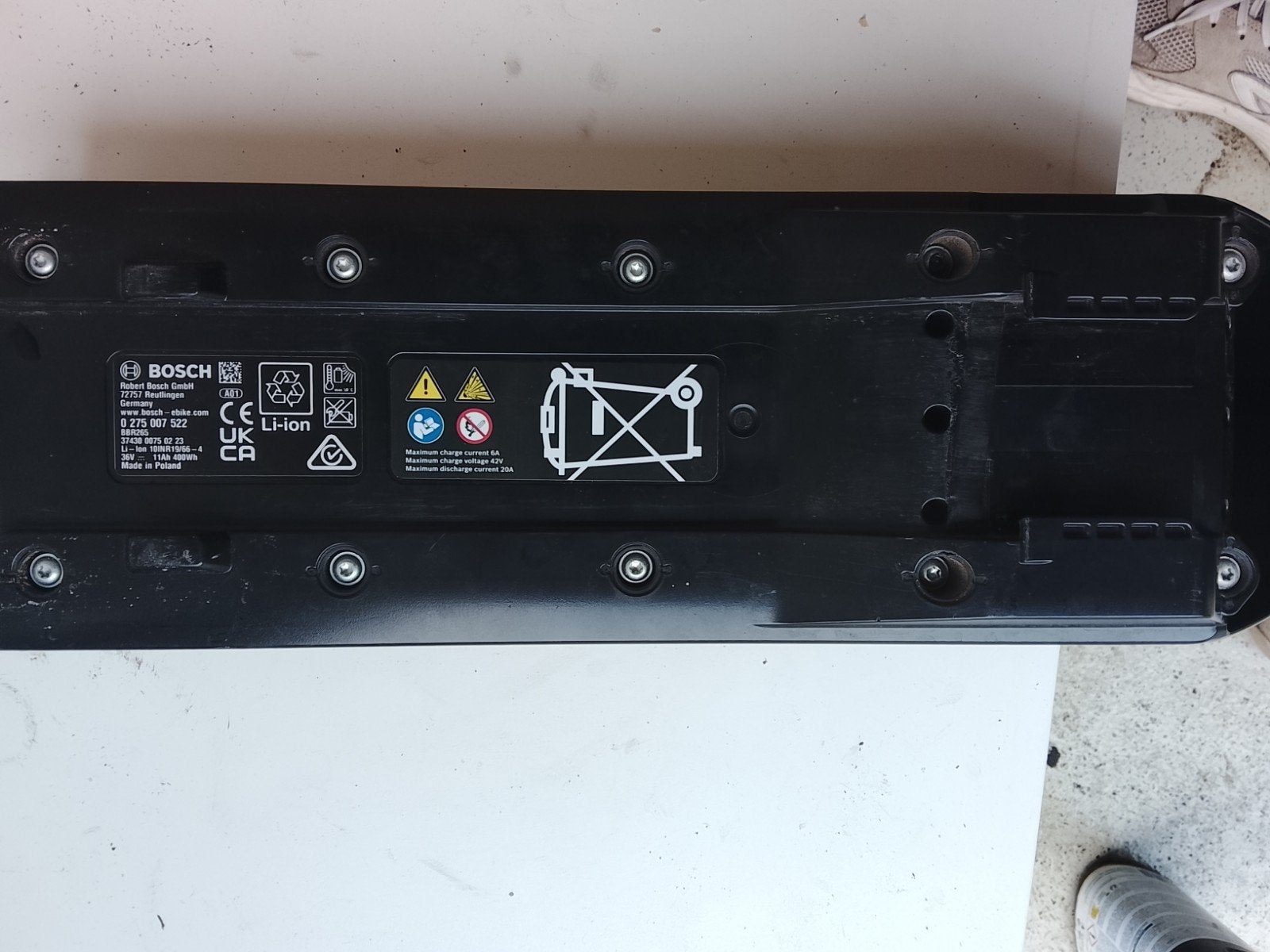 bosch powerpack 400 wh in goede staat, Fietsen en Brommers