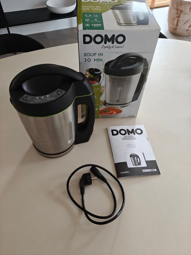Soepmaker DOMO DO498BL, Electroménager, Enlèvement, Utilisé, Mélangeur de soupe