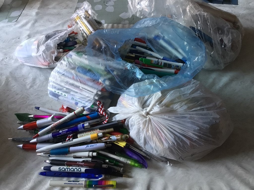 collection de stylos publicitaires et de stylos bic, Collections, Enlèvement ou Envoi