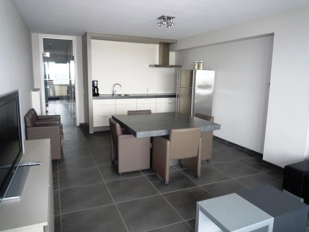 Westende : appartement dique + vue mer + garage en location, Vakantie, 5 personen, Internet, Dorp, 2 slaapkamers