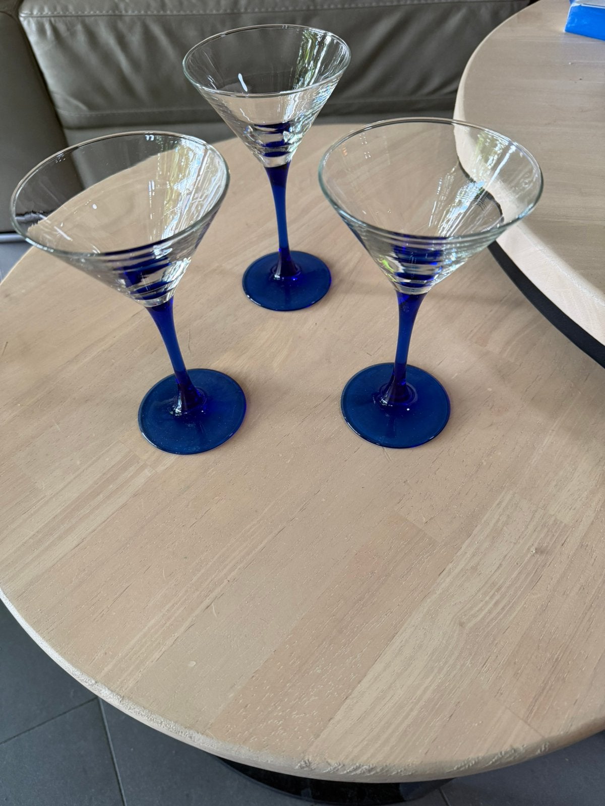 6 Martiniglazen Luminarc, Verzamelen, Ophalen, Zo goed als nieuw