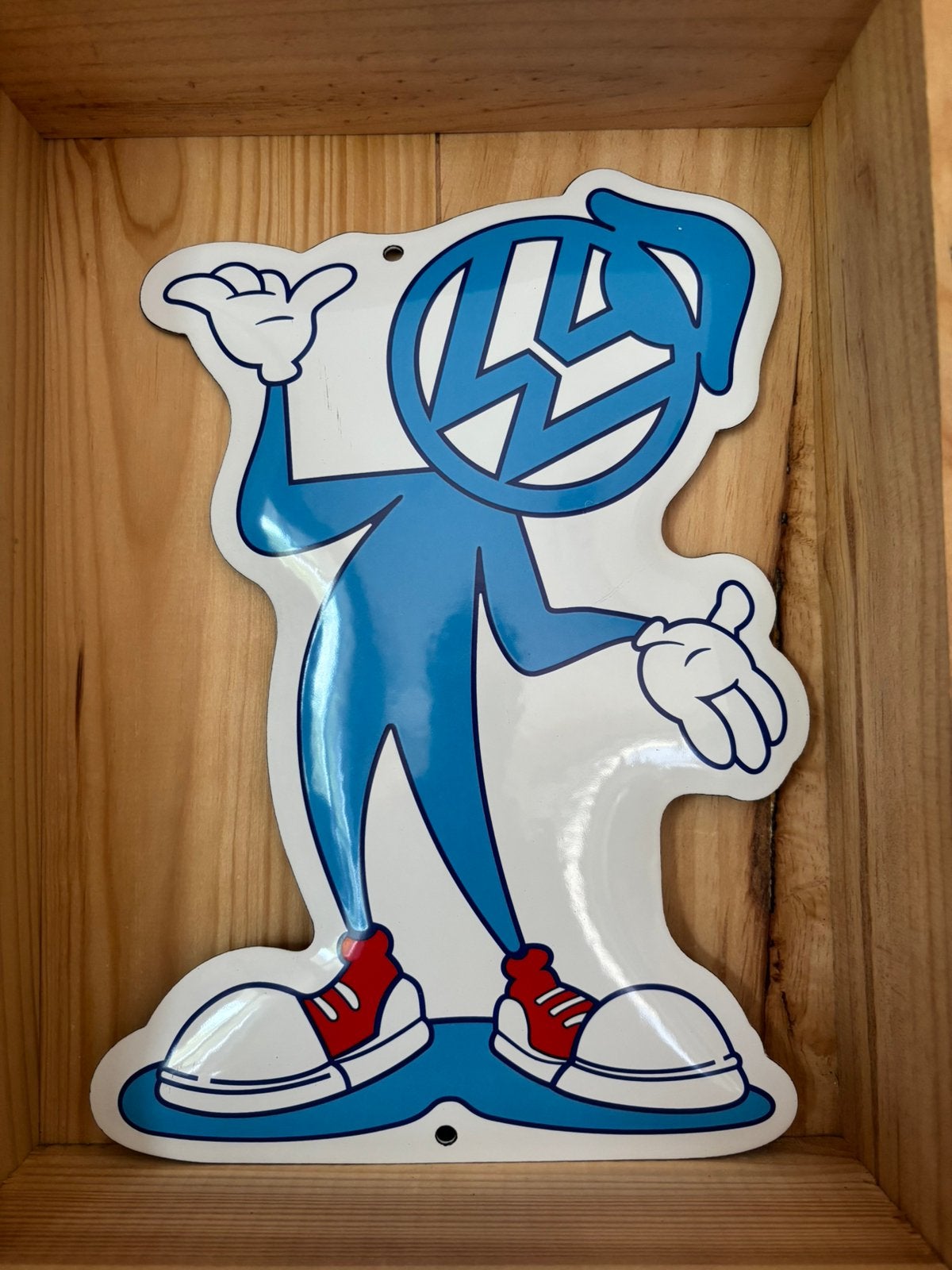 Plaque Émaillée Vw, Antiquités & Art, Antiquités | Email, Enlèvement ou Envoi