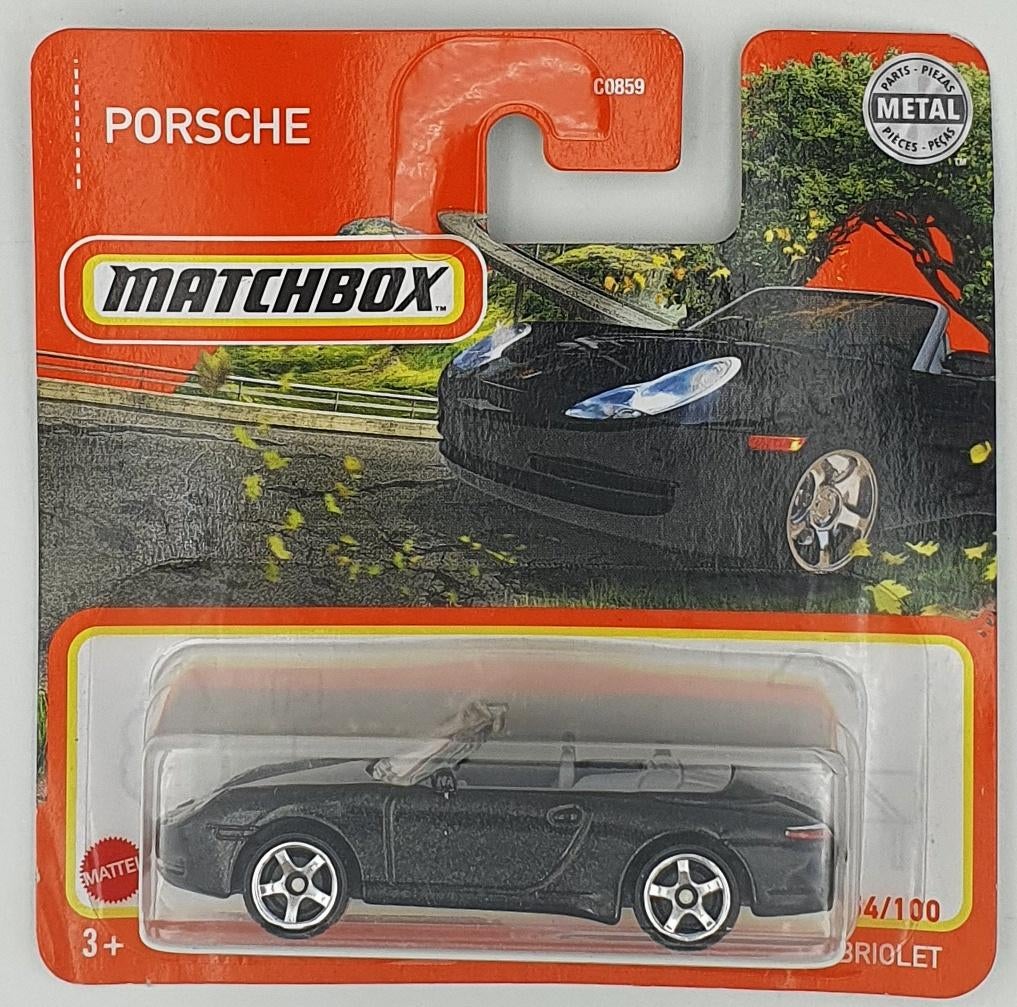 Matchbox - Porsche 911 Carrera cabrio - MB54/100 - 1:64, Hobby en Vrije tijd, Modelauto's | Overige schalen, 333 Continental Boulevard, El Segundo, CA 90245, United States