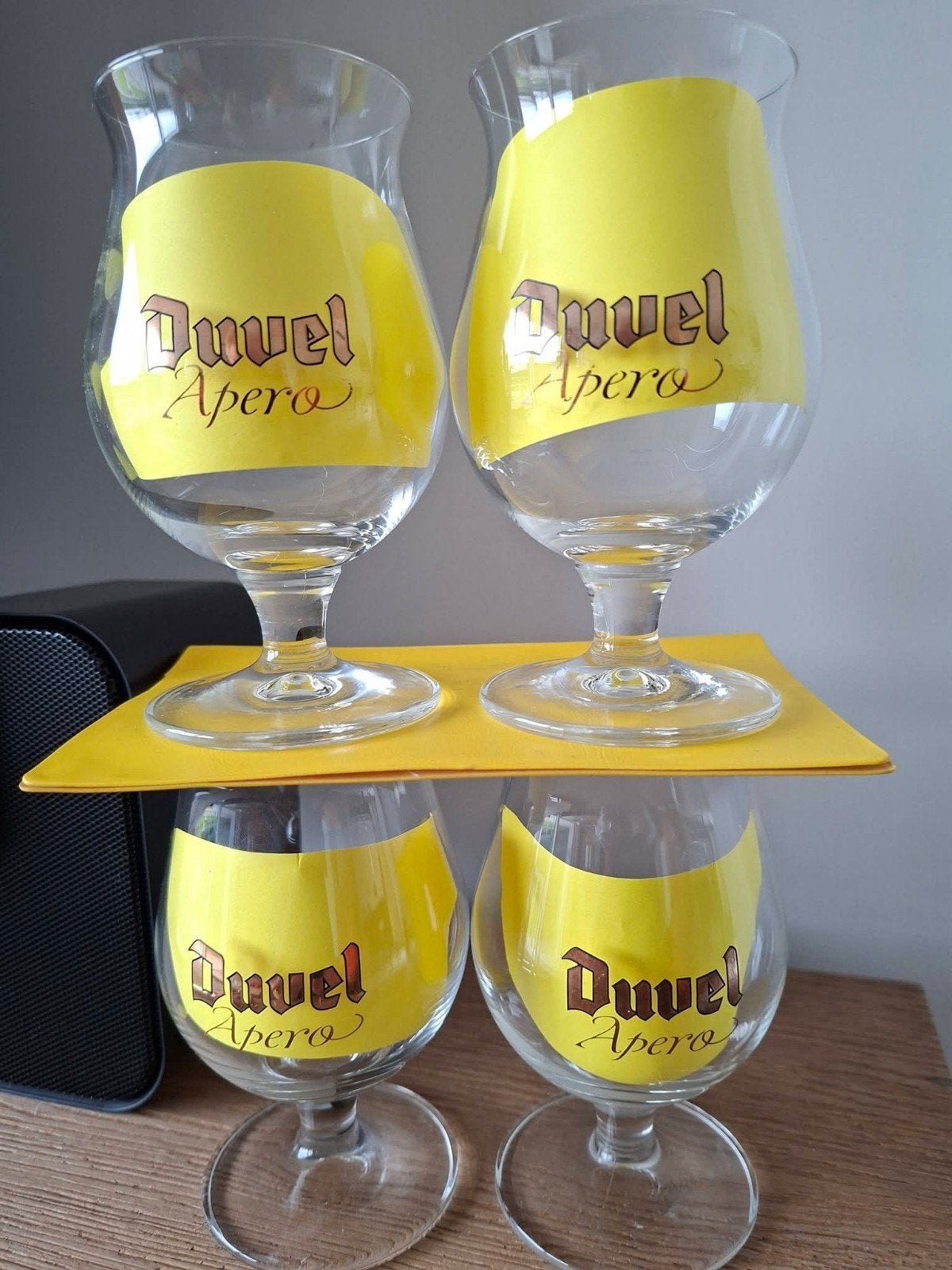 Duvel glas Apéro (16,5 cl)., Collections, Verres & Petits Verres, Enlèvement ou Envoi
