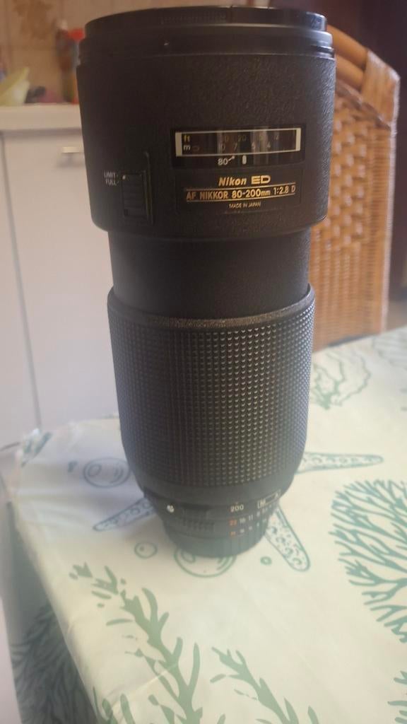 Lens nikon 80-200mm /2.8, Audio, Tv en Foto