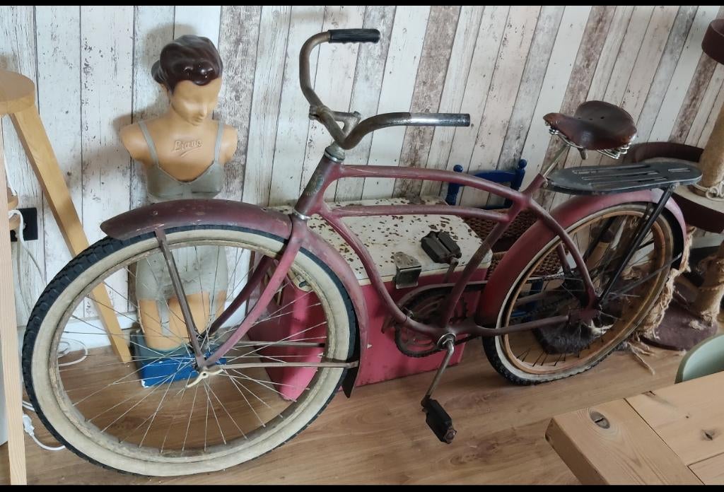 Retro fiets, Fietsen en Brommers, Ophalen