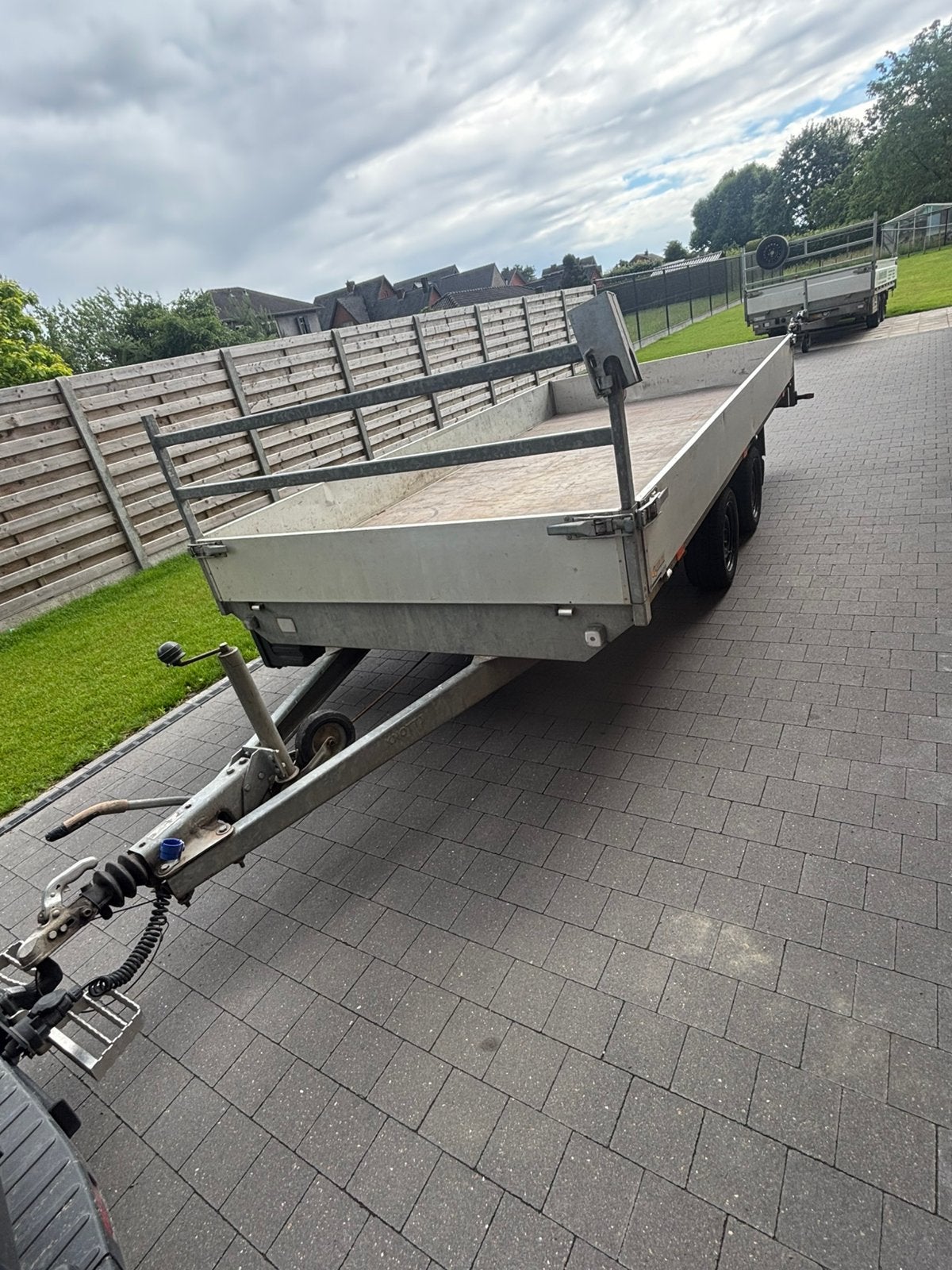 Eduard aanhangwagen 4m x 2m, Auto diversen, Aanhangers en Bagagewagens, Ophalen, Zo goed als nieuw
