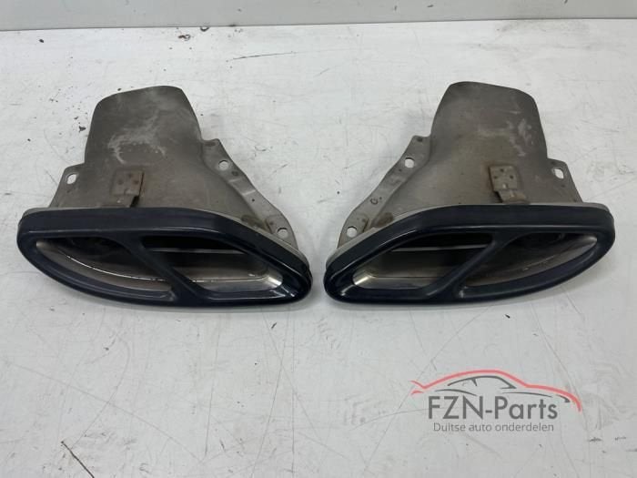 Mercedes-Benz E-Klasse E43 AMG Uitlaatsiestukken Zwart, Enlèvement ou Envoi, Utilisé