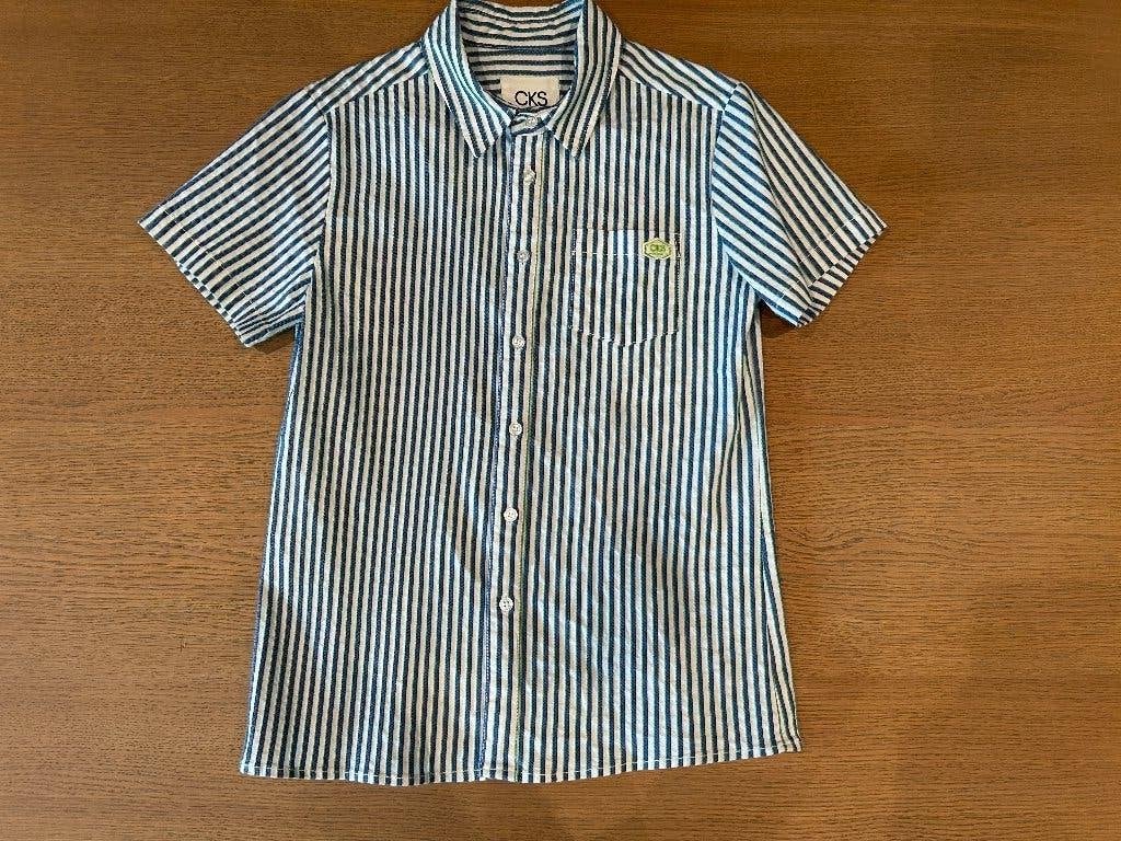 CKS hemd korte mouwen 140 - 10 jaar, Kinderen en Baby's, Kinderkleding | Maat 140, Cks, Overhemd of Blouse, Nieuw, Ophalen of Verzenden