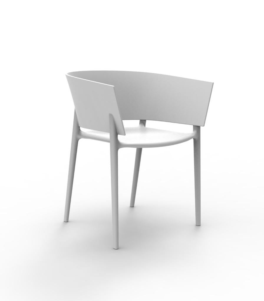4 chaises de jardin VONDOM Africa empilables, Enlèvement ou Envoi, Neuf, Synthétique, Empilable