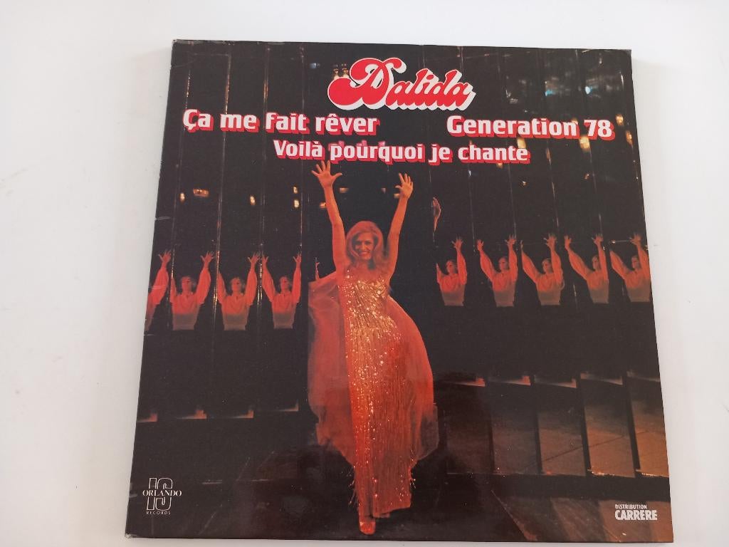 Vinyl LP Dalida Ca me fait rêver 50 succès disco Pop Chanson, Cd's en Dvd's, Vinyl | Pop, Ophalen of Verzenden, 12 inch