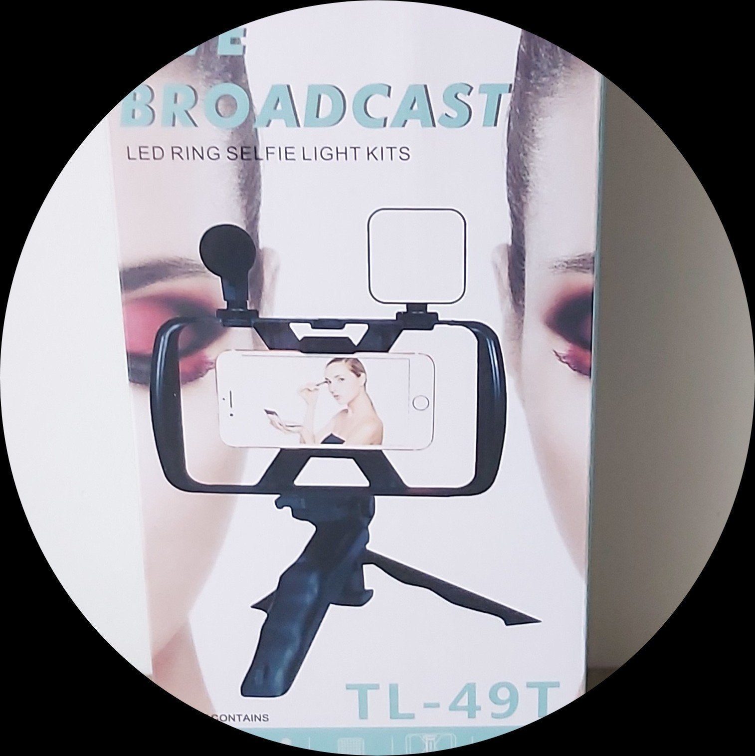 Nieuw in doos: Universele Vlogging Kit/Selfie TL -49T, Ophalen, Nieuw