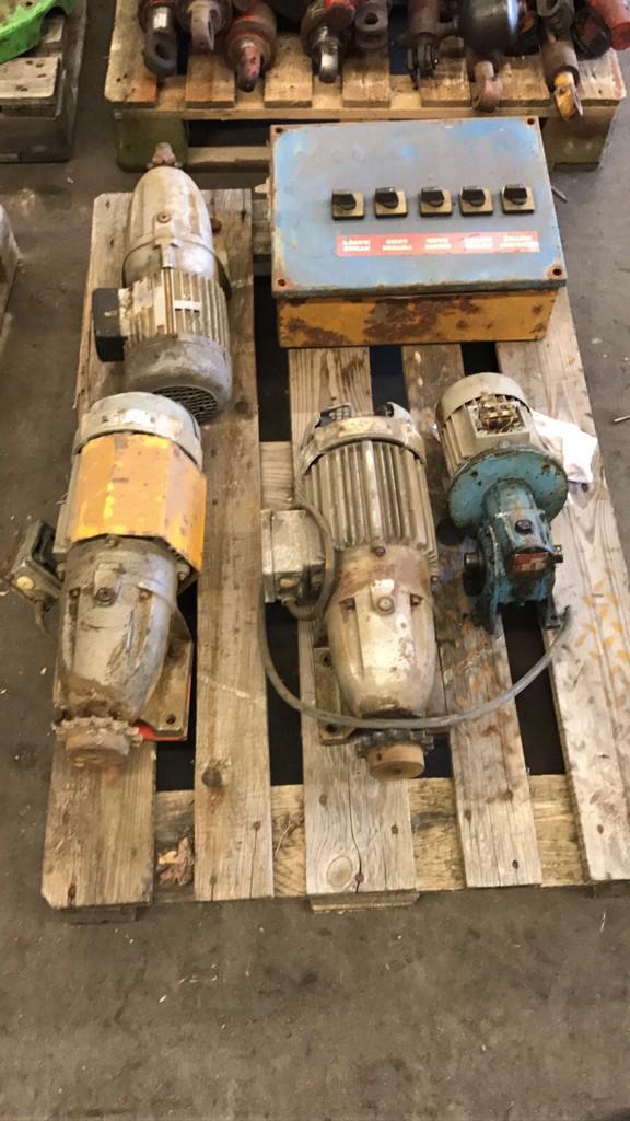Elektromotor met vertragingskast, Auto-onderdelen