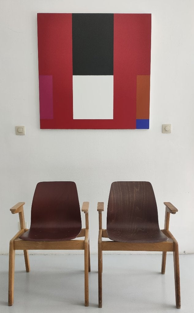 PAGHOLZ (Modèle rare)/SET 2 Chaises(70 euros/Pièce), Maison & Meubles, Enlèvement