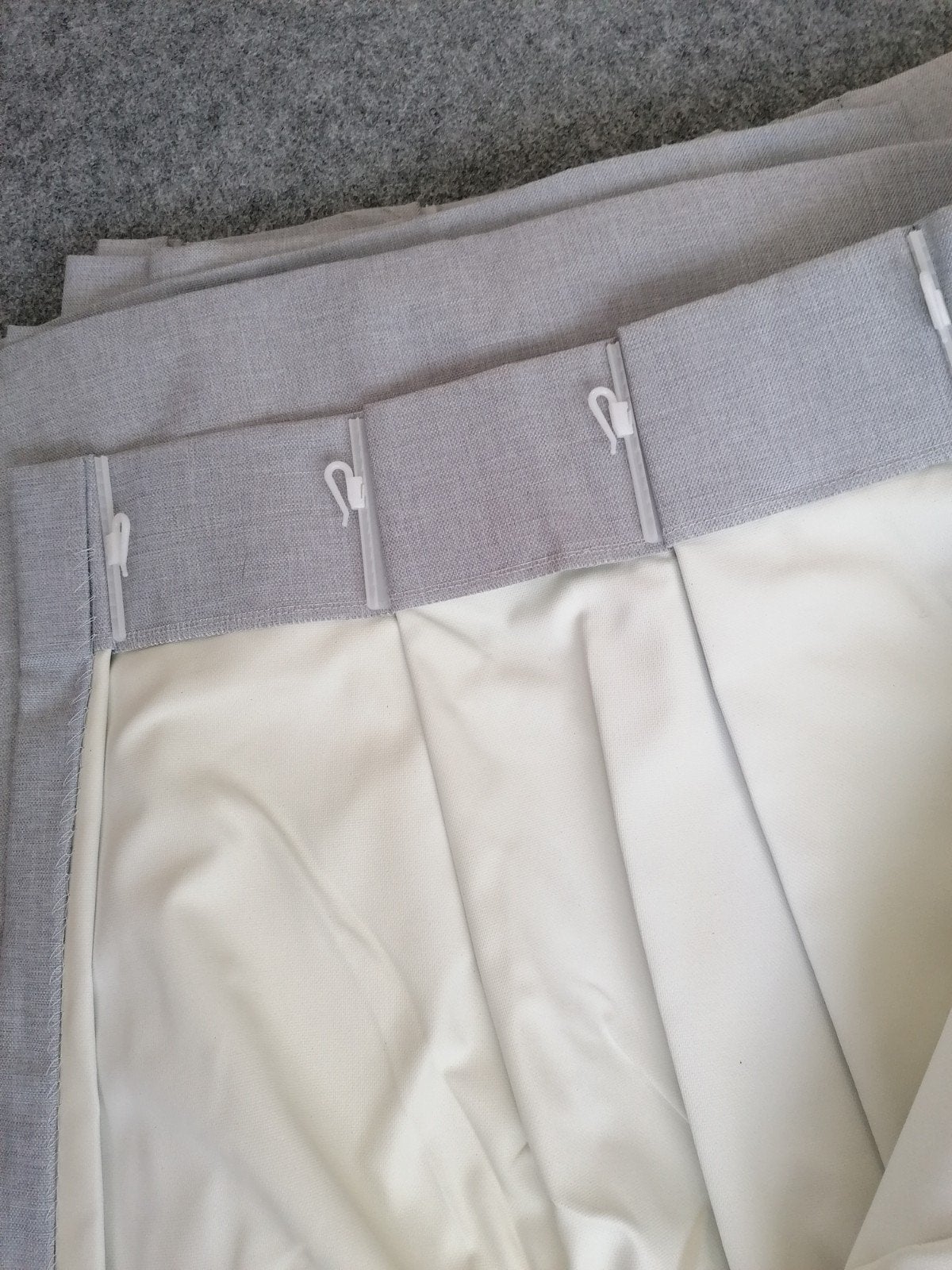 rideaux de protection solaire, Enlèvement, Gris
