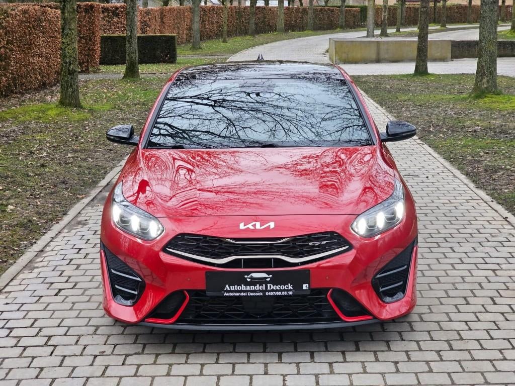 Kia proceed 1.6 TGDI GT | AUTOMAAT | JBL | BTW, Auto's, Kia, Alcantara, Bedrijf, 5 deurs, Rood