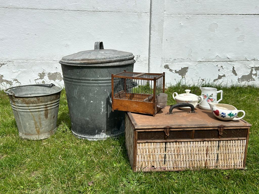 Emmers, duiventil, vogelkooi, Ophalen
