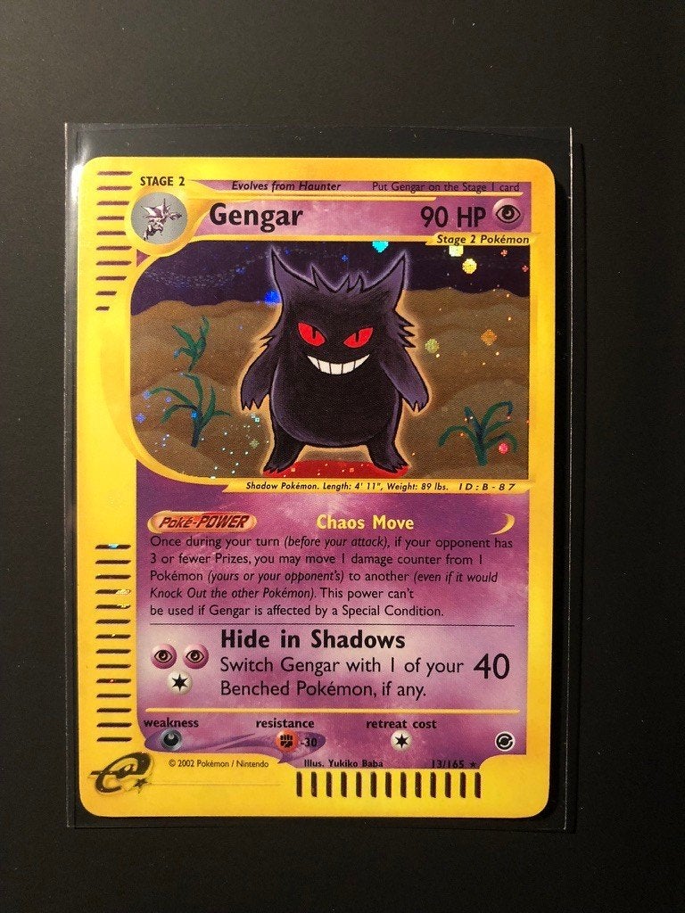 Gengar holo expedition, Ophalen of Verzenden, Nieuw, Losse kaart