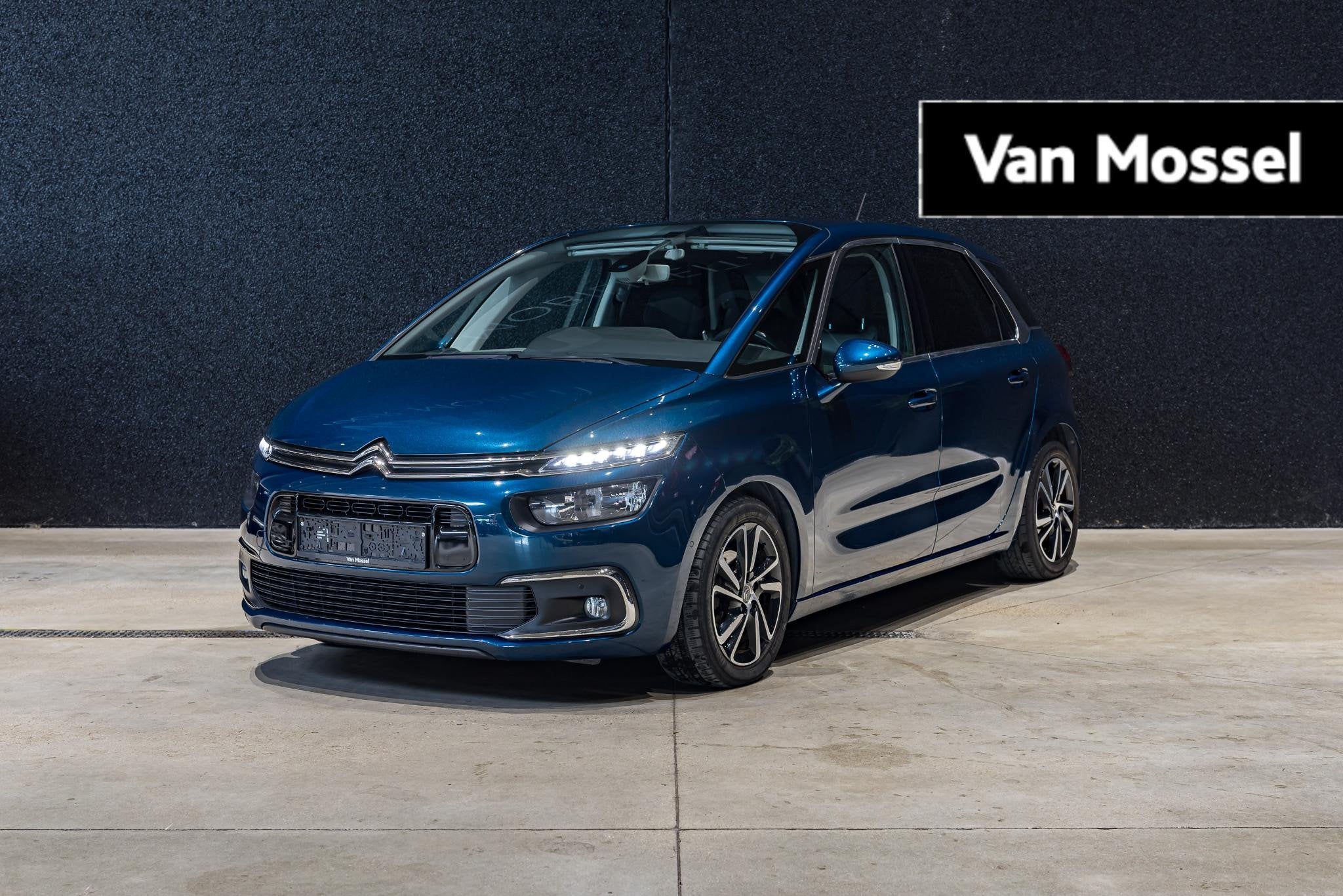 Citroën C4 Spacetourer 1.2 PureTech 130 S&S EAT8 Live, Auto's, 110 g/km, Blauw, 5 zetels, 5 deurs