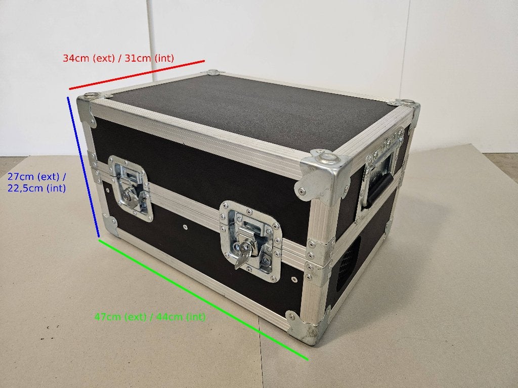 Flight case matériel sono light DJ 47x34x27 cm, Musique & Instruments, Boîtiers & Valises, Utilisé, Autres instruments, Flight case