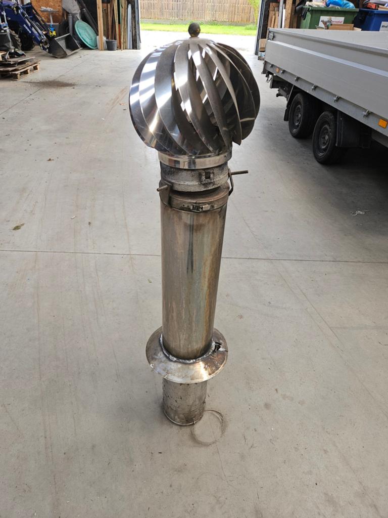 Inox schouw, Ophalen, Inox