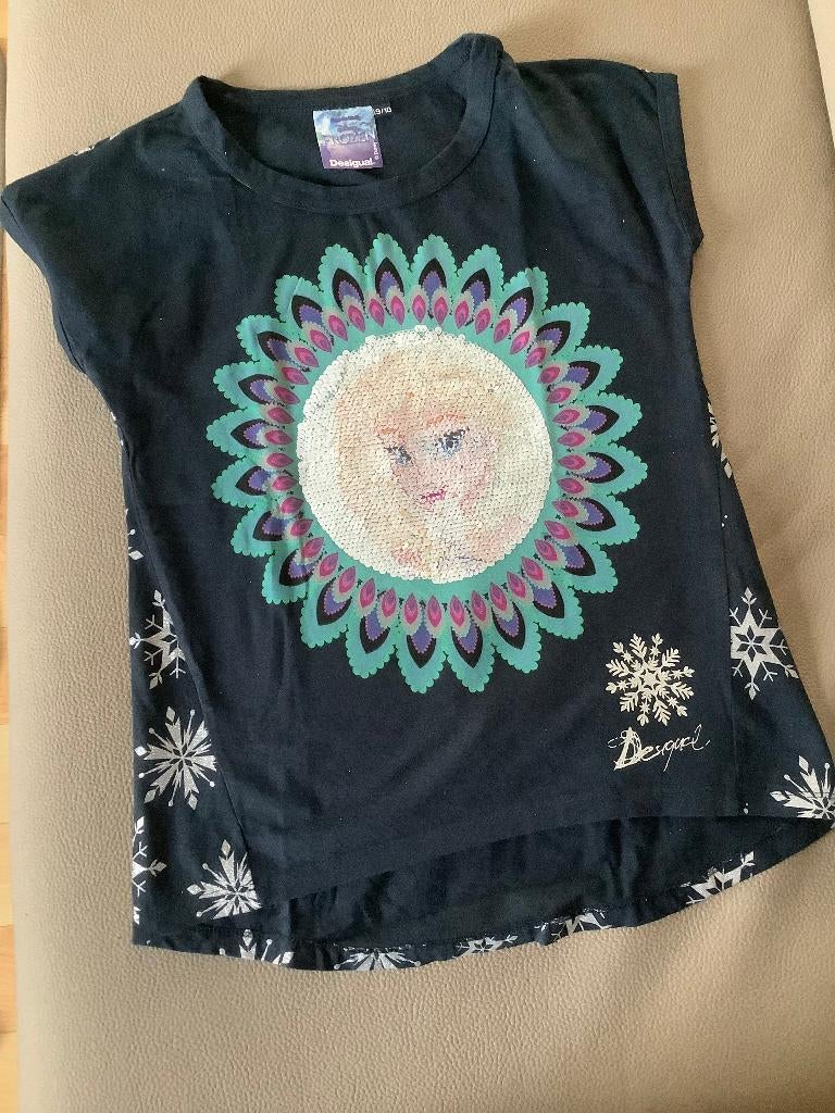 T-shirts korte en lange mouw maat 140 (10 jaar) meisje, Gebruikt, Meisje, Ophalen of Verzenden, Shirt of Longsleeve