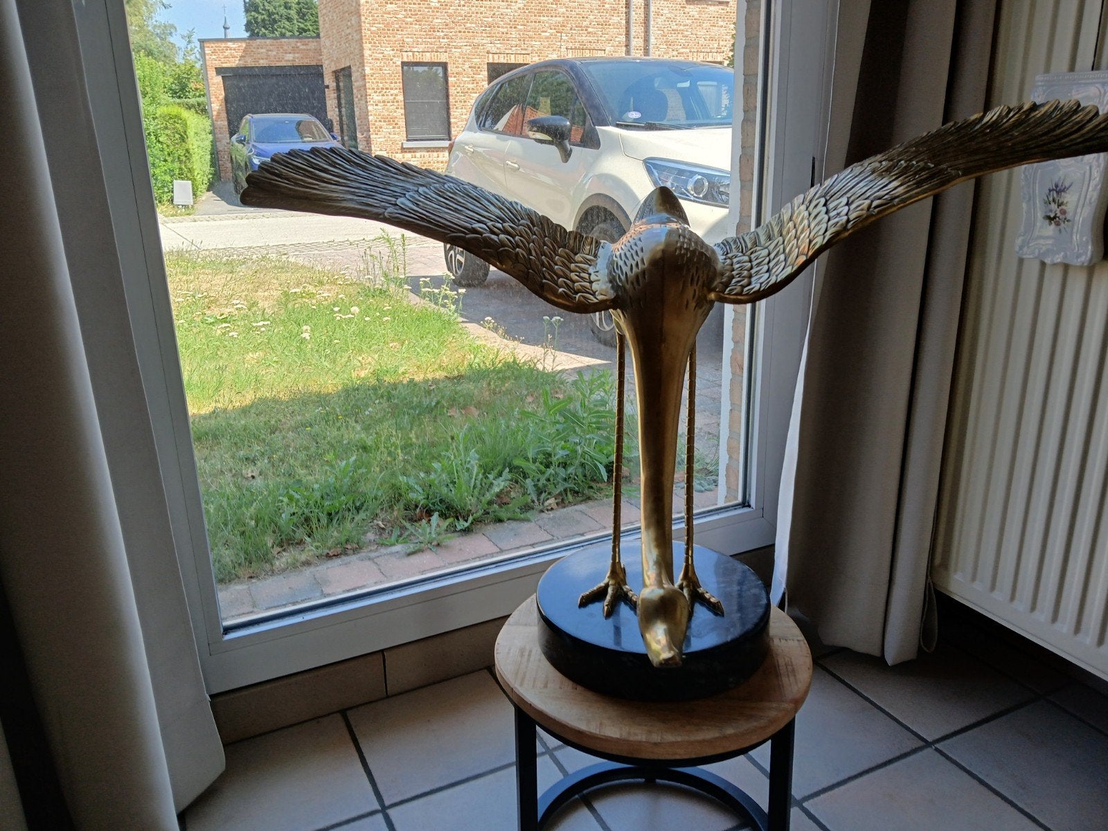 Koperen vogel., Enlèvement