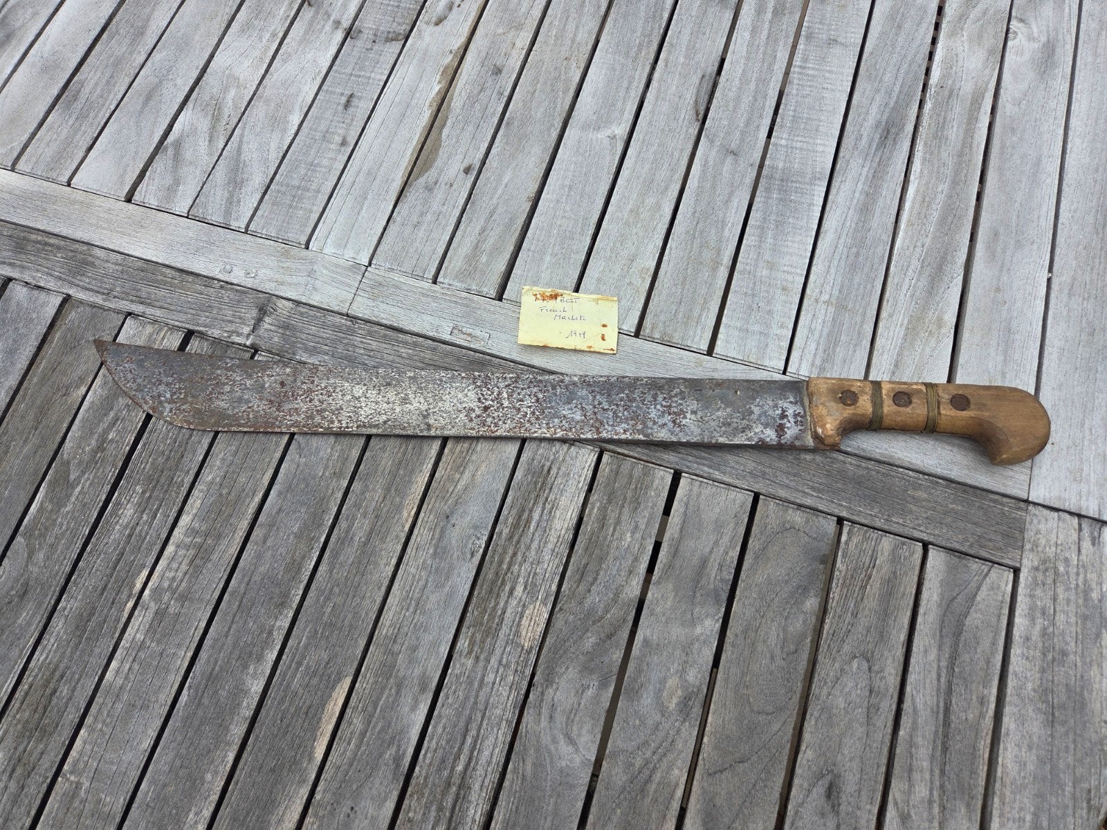 Machete emblématique Talabot, souvenir coloniale, Antiquités & Art, Enlèvement ou Envoi