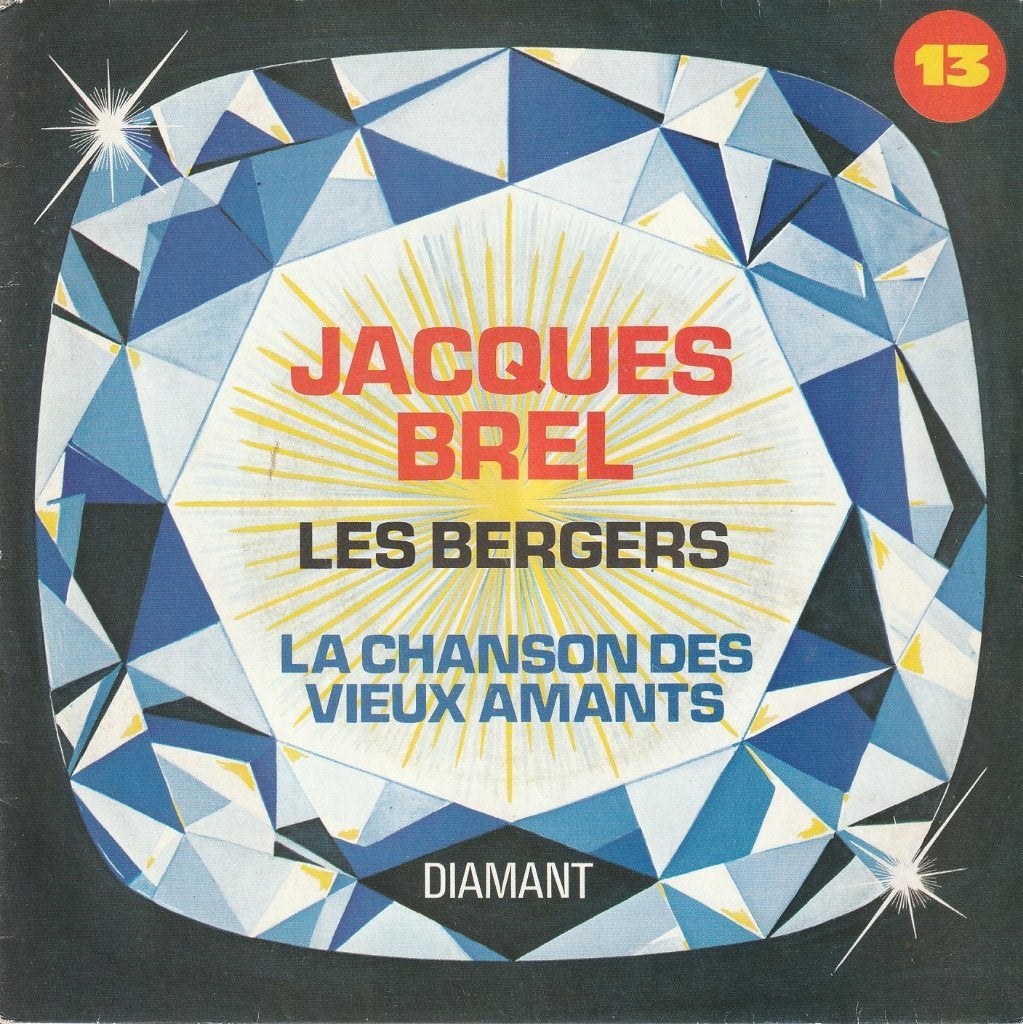 Jacques Brel - Les bergers, CD & DVD, Vinyles Singles, Réédition, 7 inch, Autres genres, Utilisé