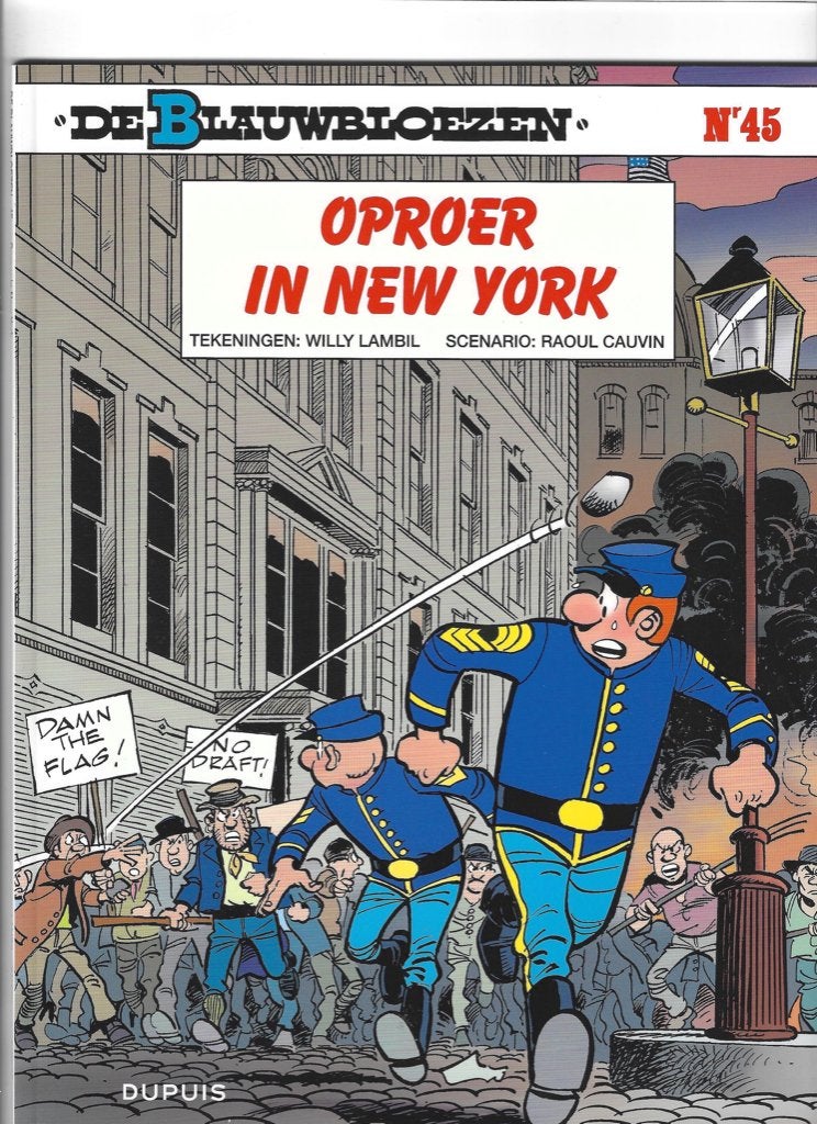 DE BLAUWBLOEZEN NUMMERS 45, 50 TEM 52 IN STOCKSTAAT, Boeken, Lambil /  Cauvin, Nieuw, Ophalen of Verzenden, Meerdere stripboeken