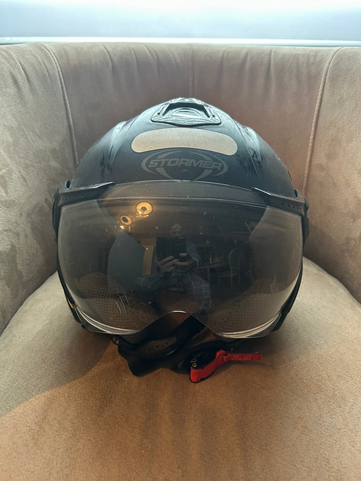 Casque de moto, Vélos & Vélomoteurs, Casques de cyclomoteur, Enlèvement, Utilisé