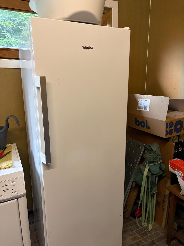 Koelkast losstaand wit 320 L, Ophalen, Gebruikt, Wit, 50 tot 100 cm