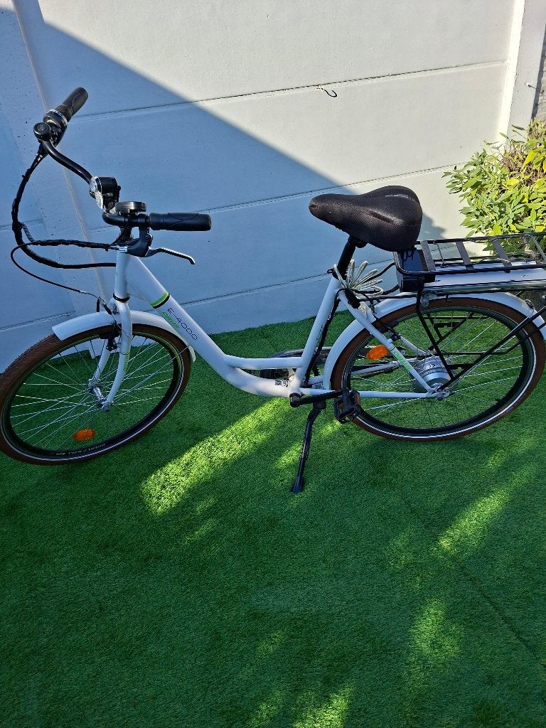 Elektrische fiets, Ophalen, (Extra) lage instap, Velgrem, 56 cm of meer