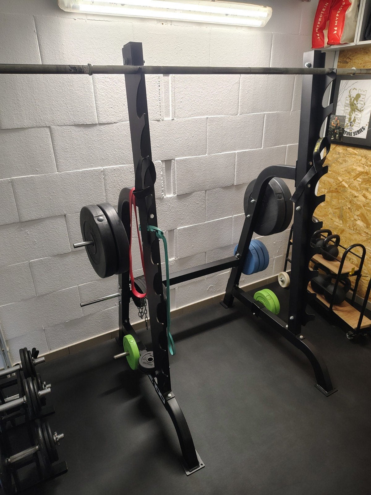 Squat Rack Prestige 100, Ophalen