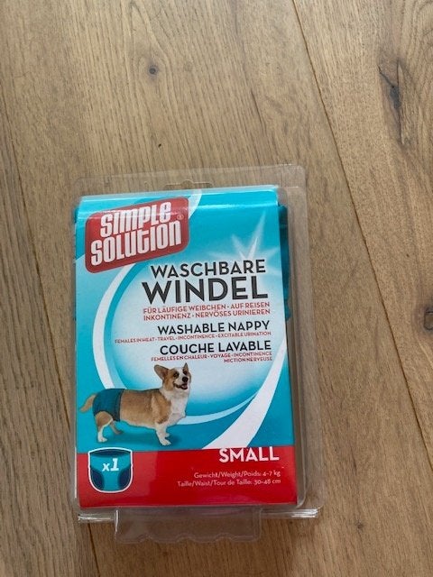 Wasbare luier hond S +Savic wegwerpluiers + kussentje NIEUW, Dieren en Toebehoren, Honden-accessoires, Ophalen of Verzenden, Nieuw