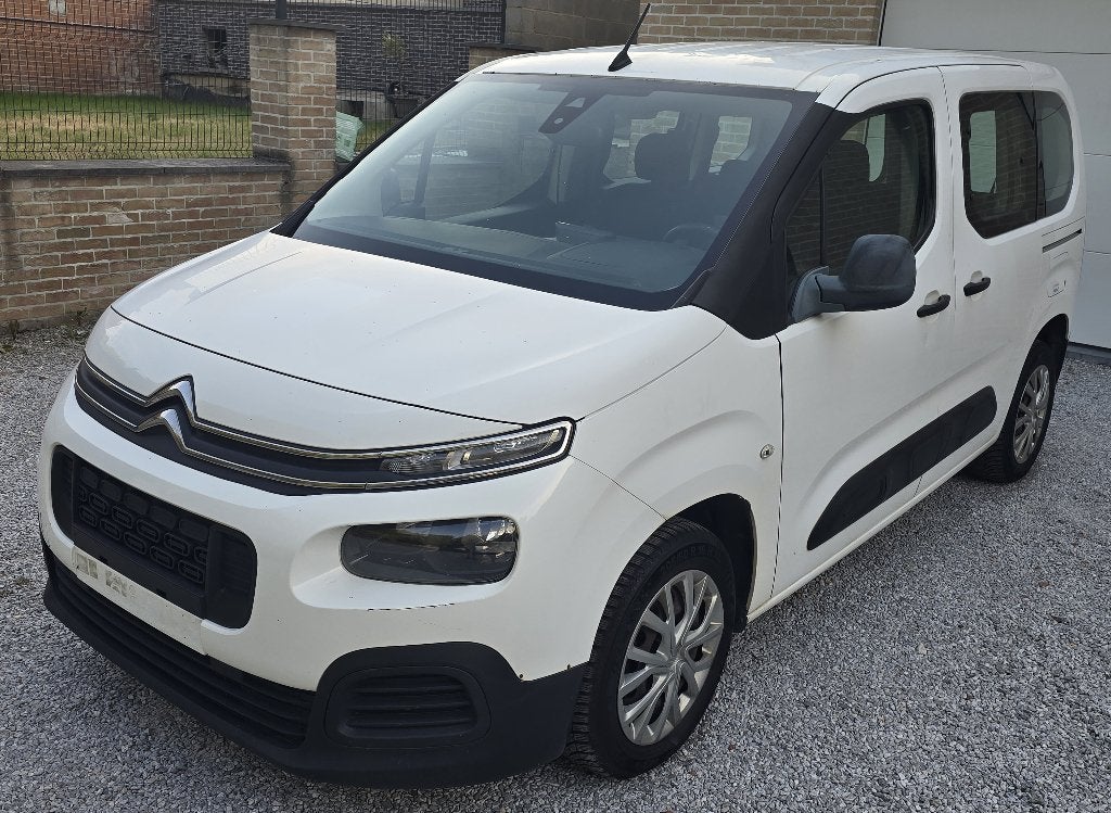 CITROËN BERLINGO 1.5 HDI MOD 2020 AIRCO/5 PLAATSEN/8.250 €, Auto's, 75 kW, Monovolume, Euro 6, Elektrische ramen