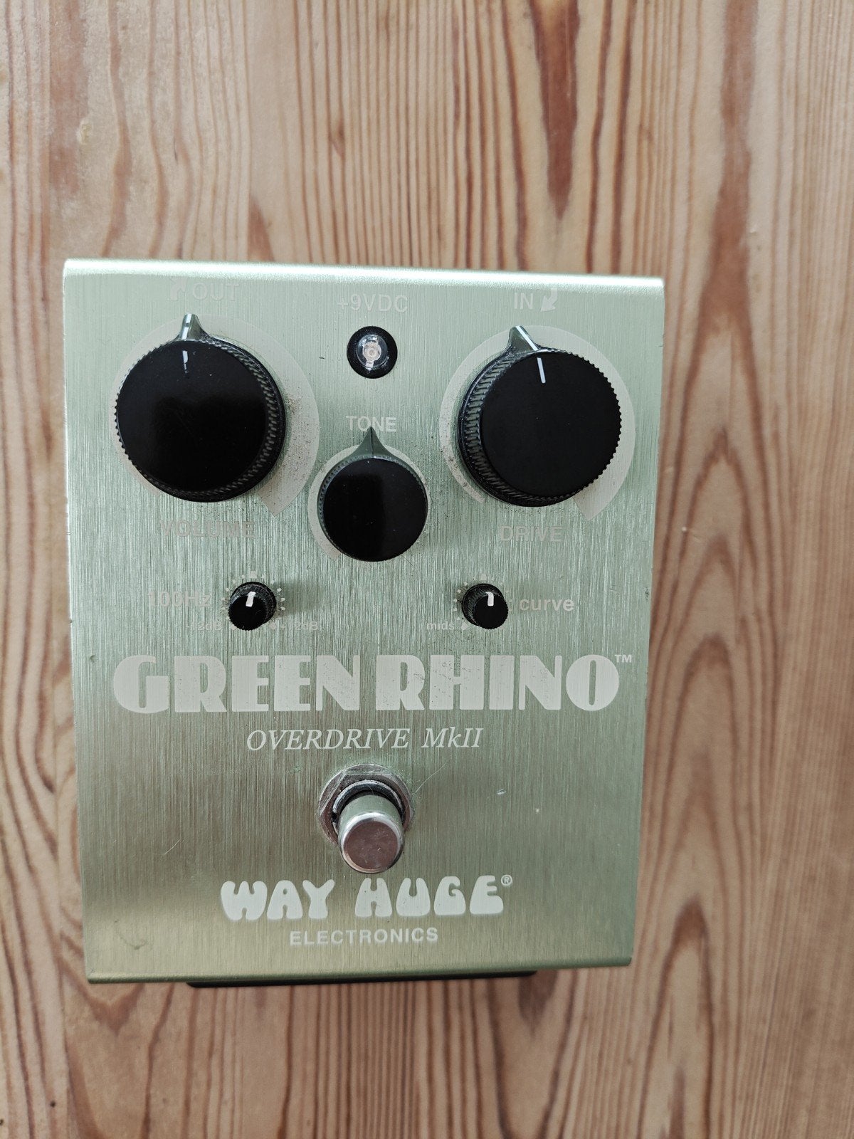 Way Huge Green Rhino, Muziek en Instrumenten, Effecten, Ophalen of Verzenden, Gebruikt, Distortion, Overdrive of Fuzz