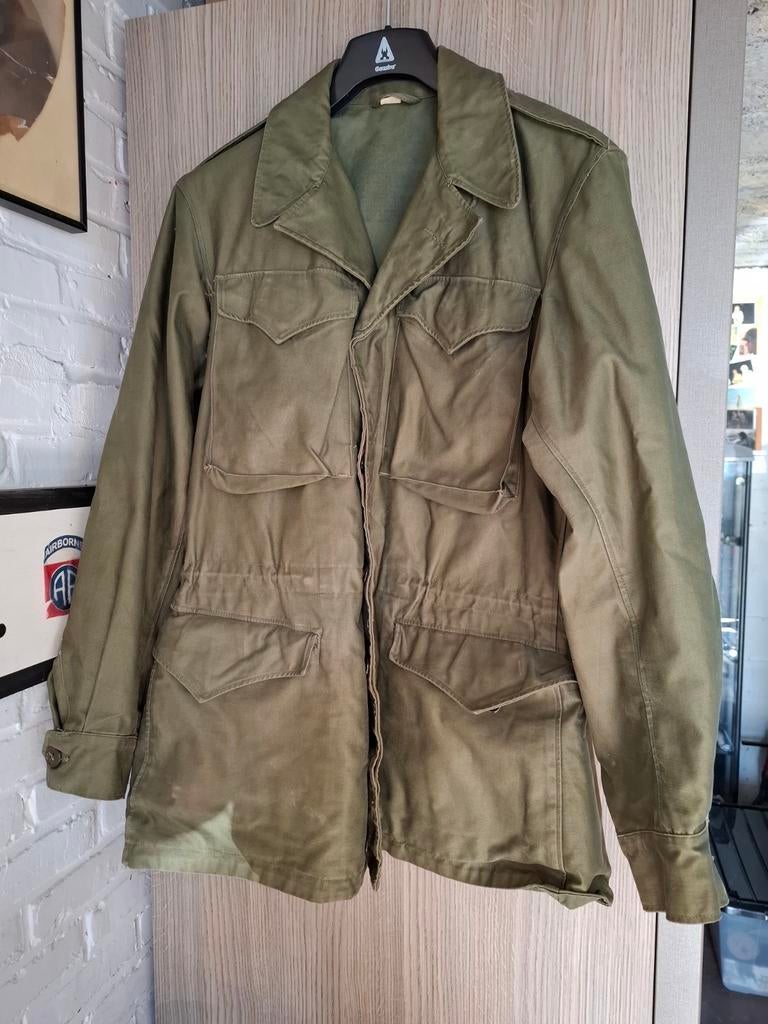 Veste M43 de l'armée américaine WW2, Enlèvement ou Envoi, Armée de terre, Vêtements ou Chaussures