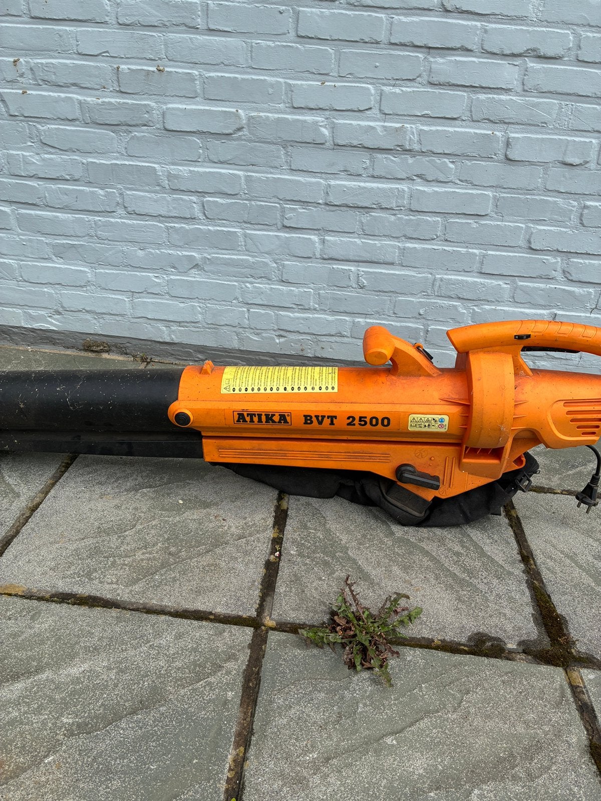 Atika 2500 bladzuiger MEENEEM, Tuin en Terras, Ophalen, Gebruikt, Elektrisch