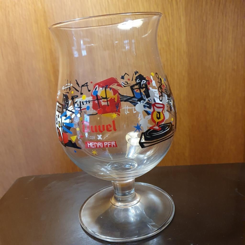 Duvel glas henri pfr, Ophalen