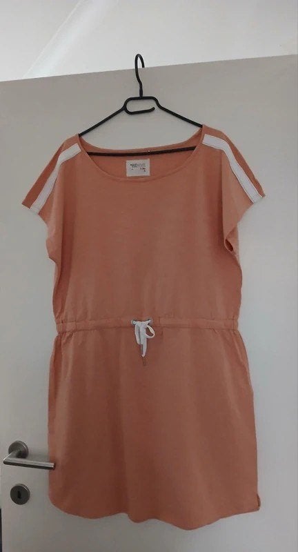 Maat XL Roos kleedje Jbc, Kleding | Dames, Ophalen, JBC, Maat 46/48 (XL) of groter, Zo goed als nieuw
