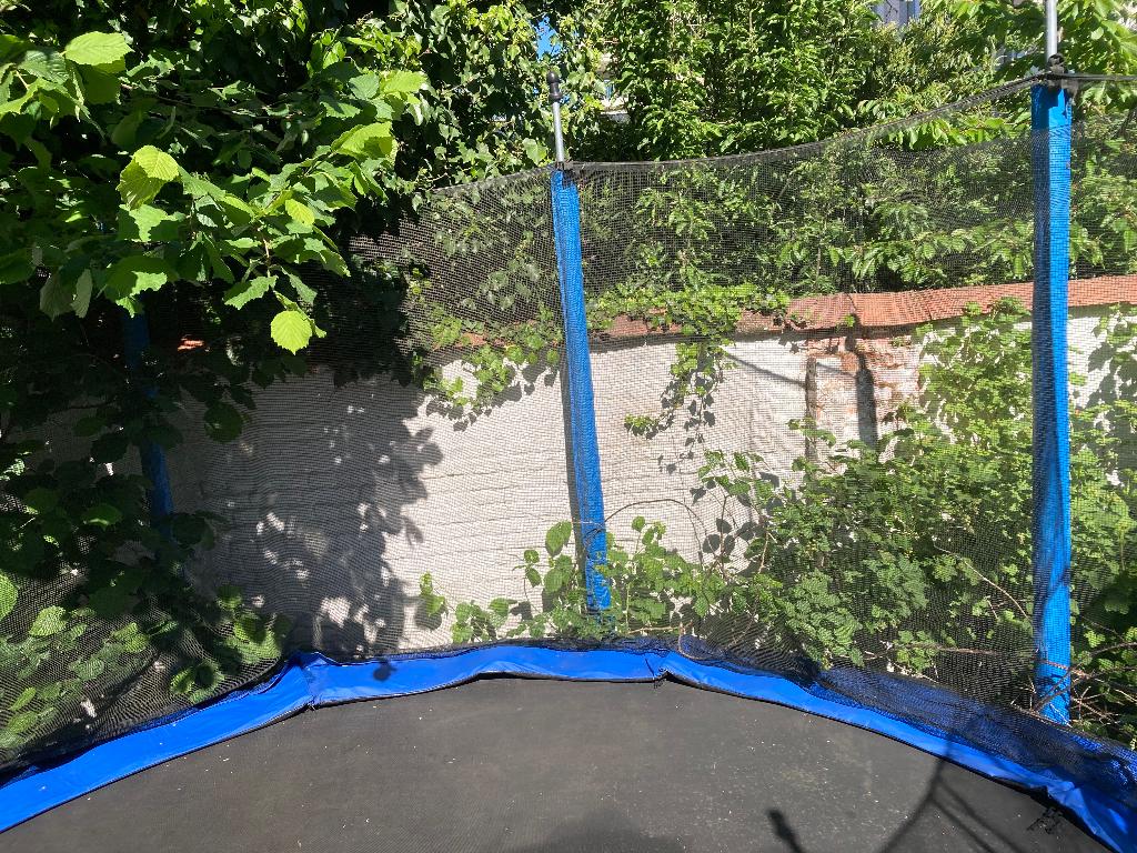 3,6m ronde trampoline in goede staat, Ophalen, Gebruikt