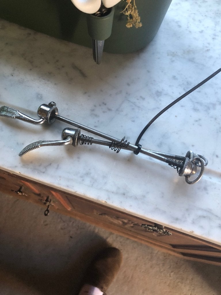 Vintage Campagnolo snelspanner, Ophalen