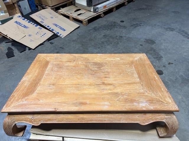 Table de salon, Teck, 100 à 150 cm, 100 à 150 cm, Enlèvement