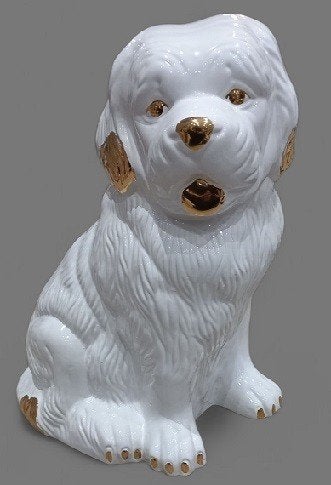 Céramique pour chien St-Bernard., Antiquités & Art, Enlèvement