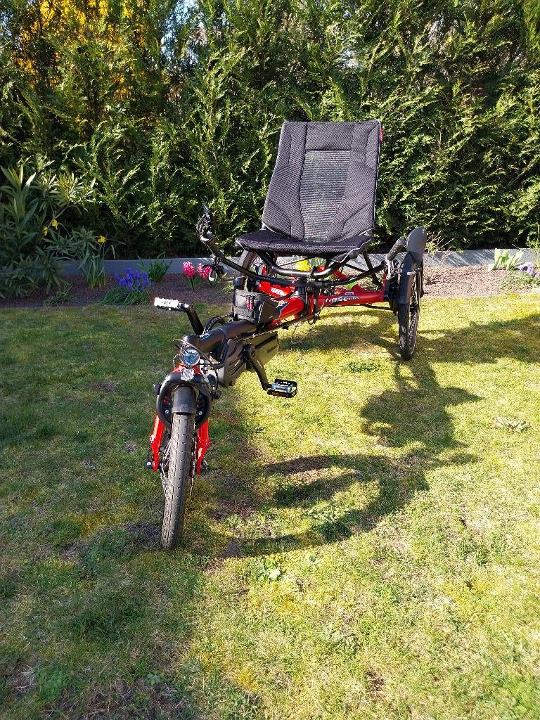 Hase lepus Orthopediese 3 wiel fiets nieuwe staat, Ophalen, Zo goed als nieuw, Shimano