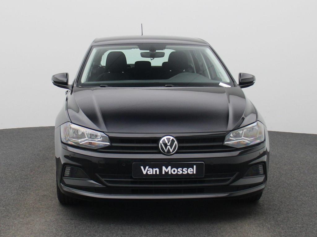 Volkswagen Polo 1.0 59kW Trendline CARPLAY | PDC | CRUISE, Auto's, Voorwielaandrijving, Stof, Gebruikt, Zwart