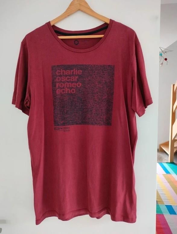 Toffe grote herenT-shirt maat : XL Jack&Jones, Rouge, Enlèvement ou Envoi, Taille 56/58 (XL), Porté