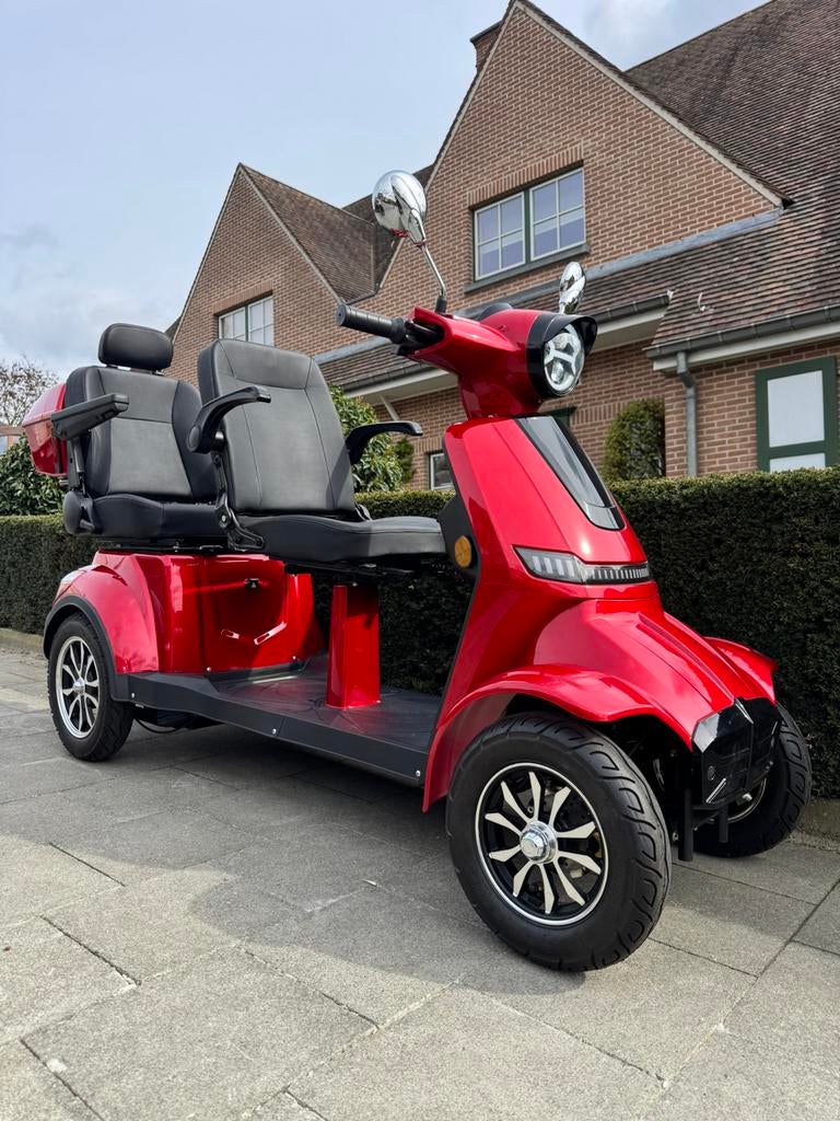 Limo Scootmobiel 2 personen 25km/u snel Elektrische Scooter, Ophalen of Verzenden, Inklapbaar, Nieuw, Elektrische rolstoel